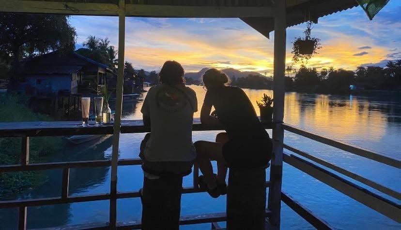 Souksanh River Bungalow Muang Không Dış mekan fotoğraf